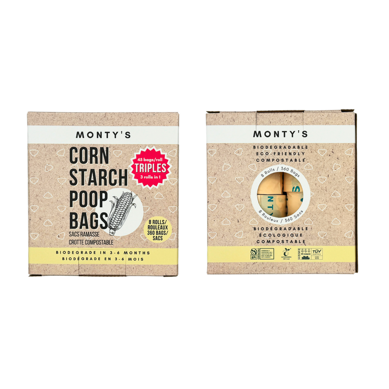 Compostable Dog Poop Refill Rolls - 360 Bags