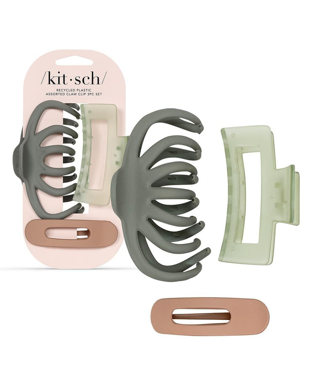 Octopus Claw Clip 3pc Set- Assorted