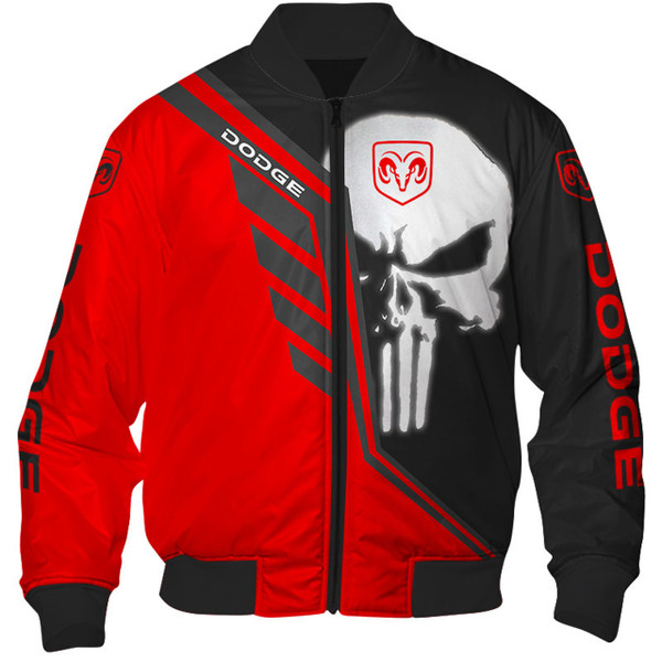 **(OFFICIAL-DODGE-RAM-FLIGHT-JACKETS & CLASSIC-PUNISHER-SKULL/OFFICIAL-DODGE-TWO-TONE-COLORS & OFFICIAL-CLASSIC-DODGE-RAM-LOGOS/NICE-CUSTOM-3D-GRAPHIC-PRINTED-DOUBLE-SIDED-ALL-OVER-DESIGN/WARM-PREMIUM-CUSTOM-DODGE/SIDE-POCKETS-FLIGHT-JACKETS)**