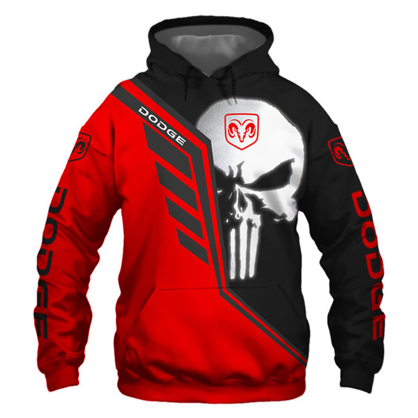 **(OFFICIAL-DODGE-RAM-PULLOVER-HOODIES & CLASSIC-PUNISHER-SKULL/OFFICIAL-DODGE-TWO-TONE-COLORS & OFFICIAL-CLASSIC-DODGE-RAM-LOGOS/NICE-CUSTOM-3D-GRAPHIC-PRINTED-DOUBLE-SIDED-ALL-OVER-DESIGN/WARM-PREMIUM-CUSTOM-DODGE-PULLOVER-POCKET-HOODIES)**