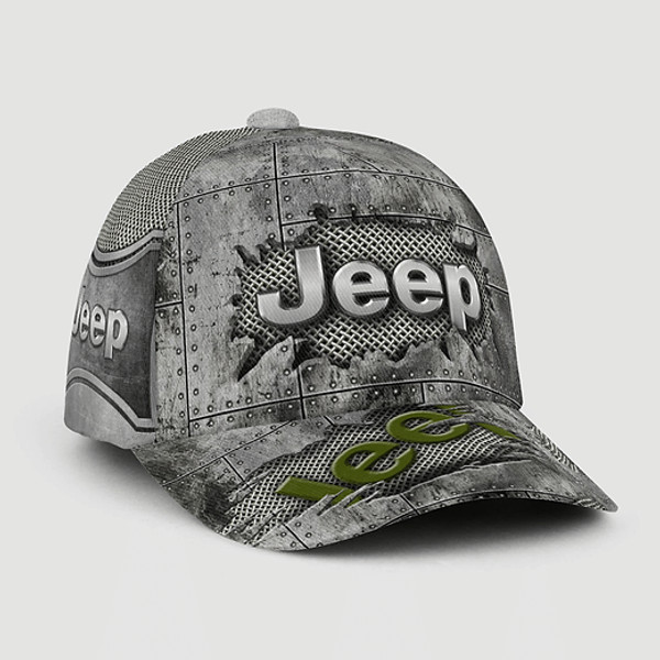 OFFICIAL-JEEP-BRAND-LOGOS-HAT/CUSTOM-BIG-3D-GRAPHIC-PRINTED-ALL-OVER-OFFICIAL-JEEP-LOGOS!