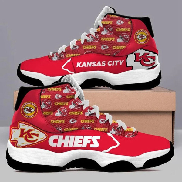 OFFICIAL-NFL.KANSAS-CITY-CHIEFS-TEAM-SPORT-SHOES/CUSTOM-3D-ALL-OVER-CHIEFS-TEAM-HIGH-TOP-DESIGN...