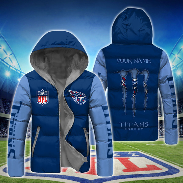 **(N.F.L.TENNESSEE-TITANS-TEAM-HOODED-SPORT-DOWN-JACKETS/ADD-YOUR-PERSONALIZED-NAME-OR-SPECIAL-CUSTOM-TEXT-ON-BACK/OFFICIAL-TITANS-TEAM-LOGOS & OFFICIAL-CLASSIC-TITANS-TEAM-COLORS/WARM-PREMIUM-N.F.L.TITANS-TEAM-HOODED-SPORT-JACKETS)**