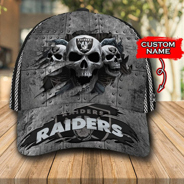 OFFICIAL-NFL.LAS-VEGAS-RAIDERS-CRAZY-SKULLS-GAME-DAY-FANS-TEAM-HATS/WITH-YOUR-CUSTOMIZED-GRAPHIC-3D-PRINTED-NAME-ON-HATS-BOTTOM-LEFT-SIDE!