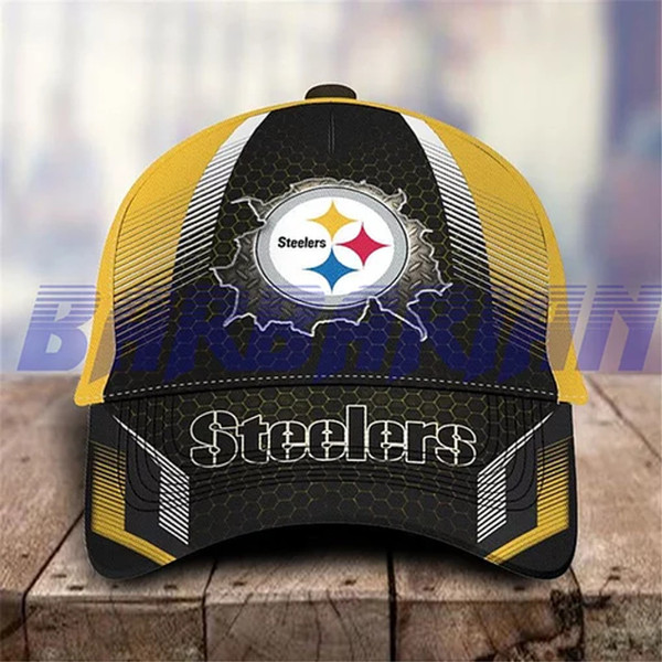 **(OFFICIAL-NFL.PITTSBURGH-STEELERS-TEAM-GAME-DAY-HATS/TRENDY-NEW-CUSTOMIZED-GRAPHIC-3D-PRINTED-STEELERS-TEAM-DESIGN)**