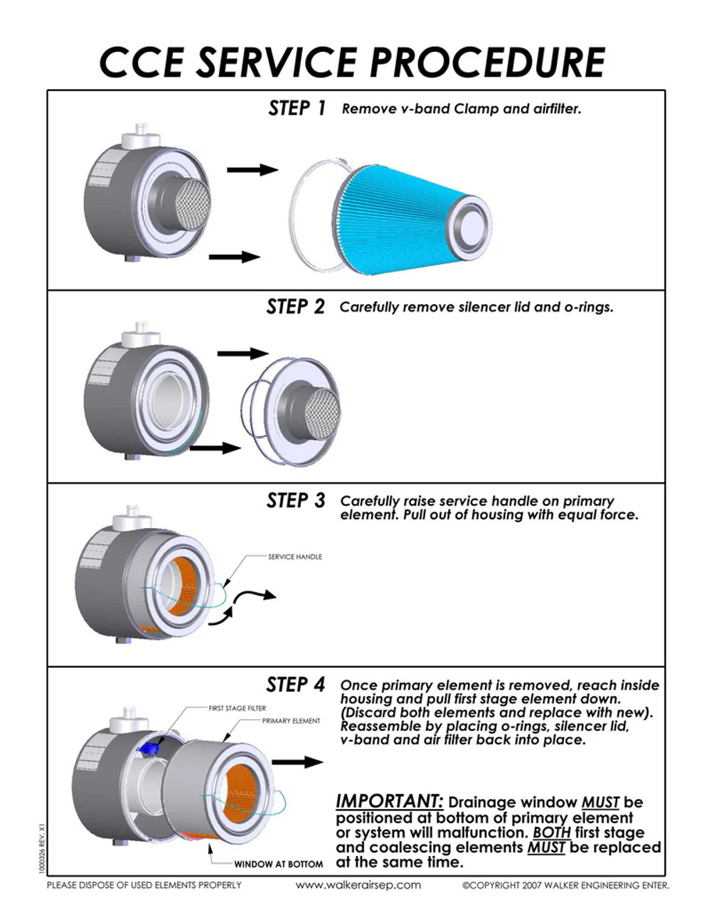 Waler Airsep Directions for 1000266