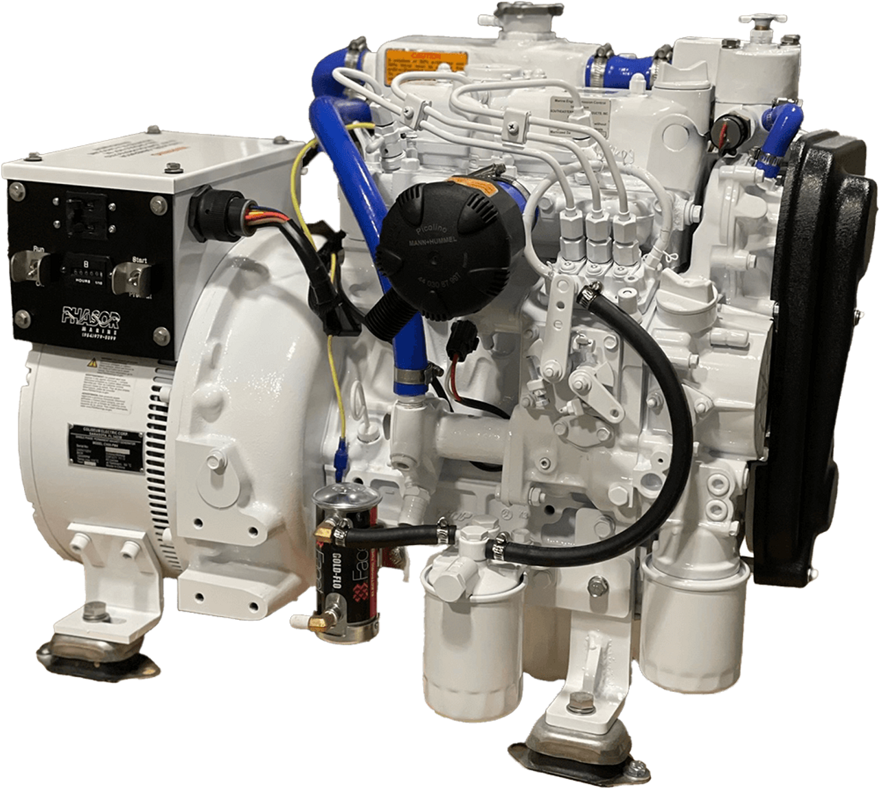 12V Compact 6.5KW Phasor Marine Generator
Marine Generator Kubota 1800 RPM