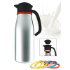 Newco 121353 Creme Carafe with Flavor Collars