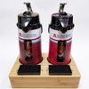 HHD BAPR2 Natural Bamboo Thermal Airpot Dual Display Rack