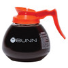 Bunn 42401.0101 Orange Handle Glass Decanter 64 Oz, 42401.0101