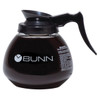 Bunn 42400.0024 Black Handle 64 Oz Glass Decanter 24 C/T