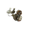 De Jong Duke 4MHS043 Milk Fridge Lock Cylinder and Keys, dj4MHS043
