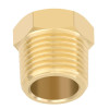 Brass Adapter Reducer Bushing 3/8" MPT x 1/8" FPT, bu62