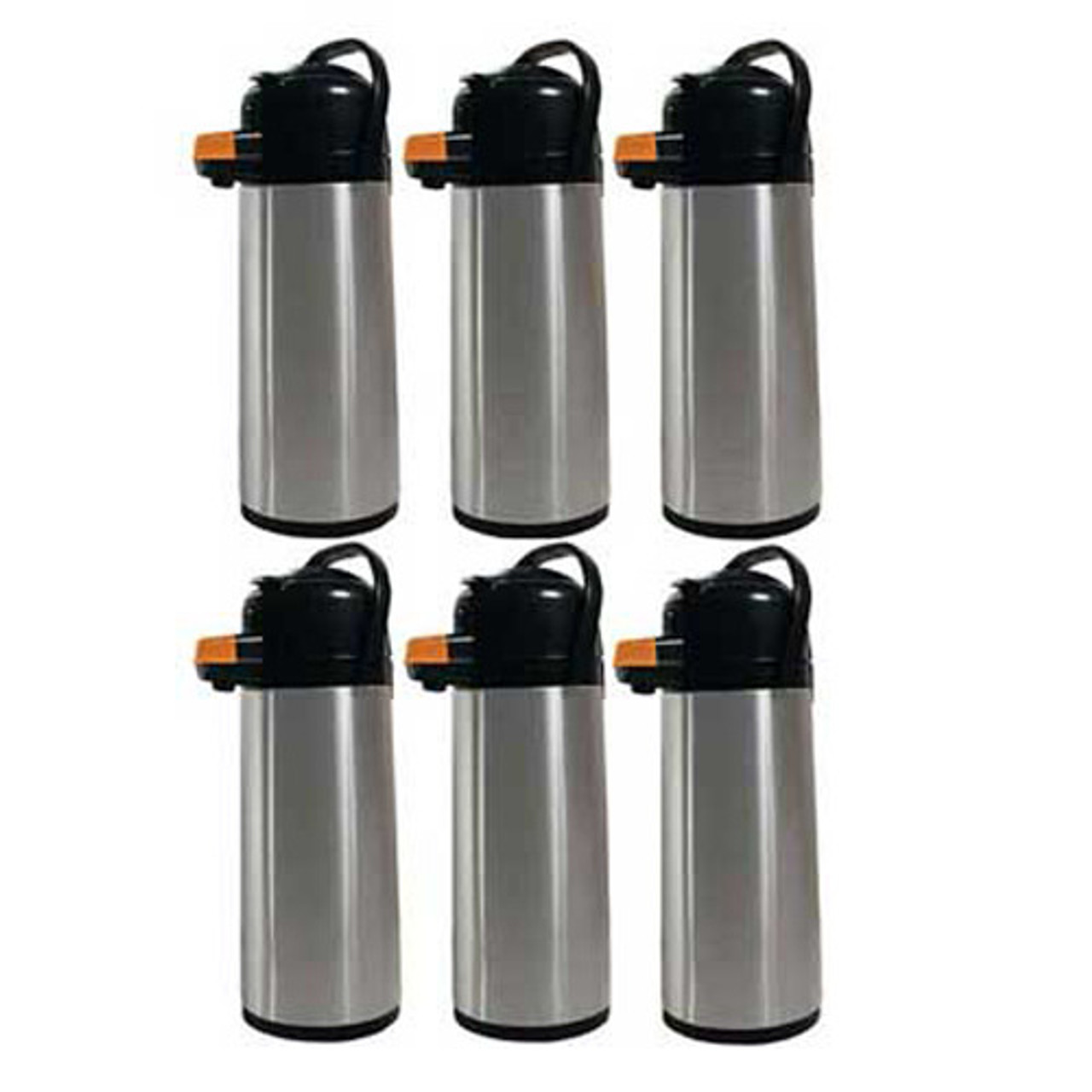 Stainless Steel Airpot Hot & Cold Drink Dispenser - Keep Your