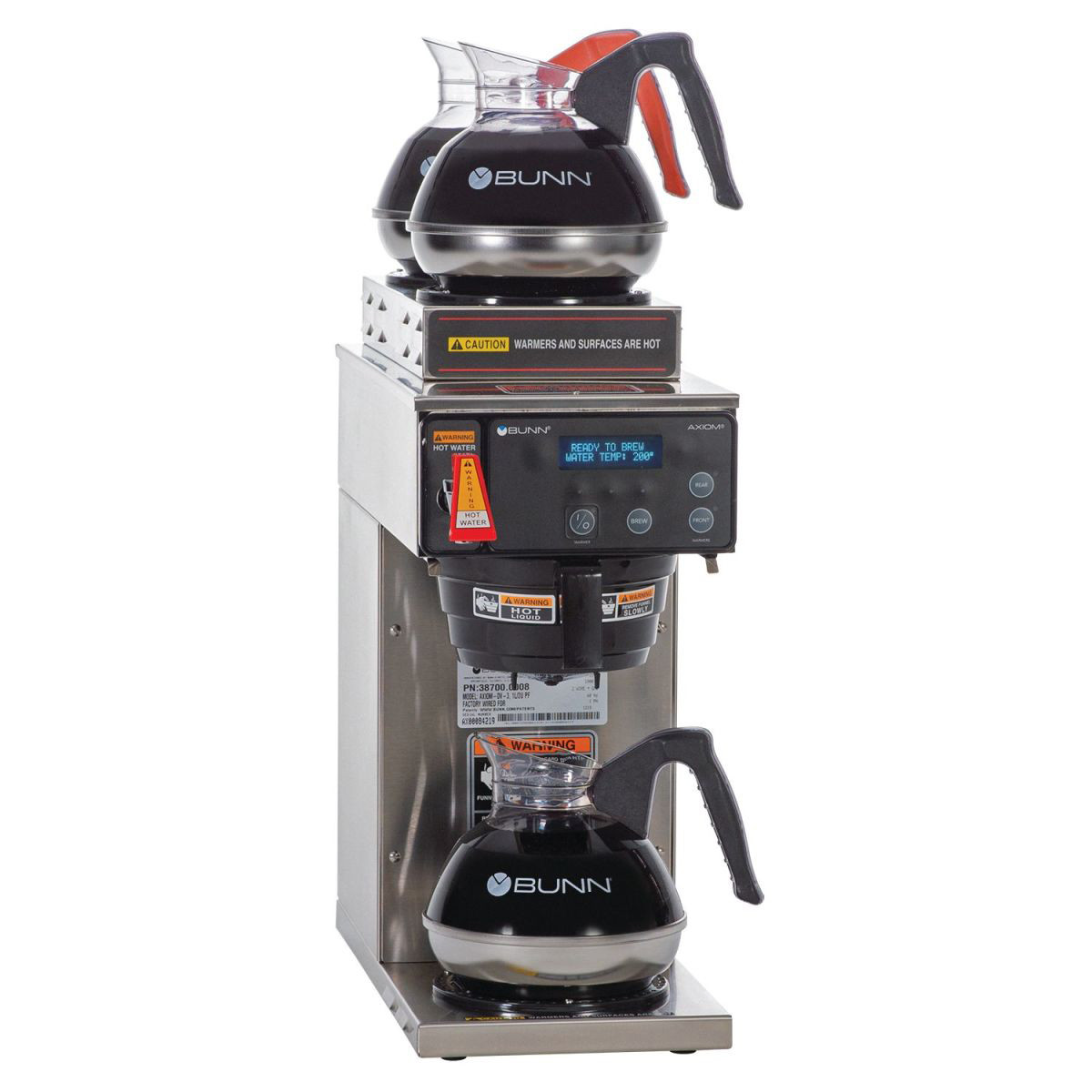 Bunn Axiom-15-3 Automatic Coffee Brewer with Faucet