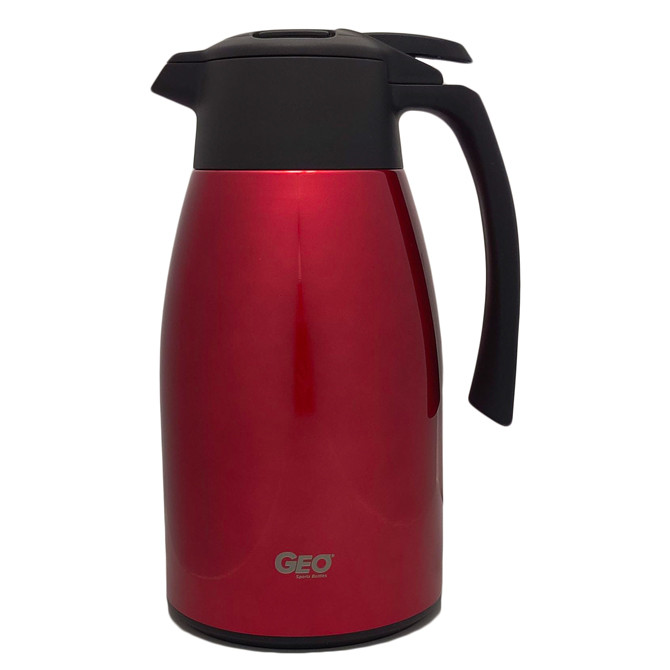 Holiday House TC15R 1.5 Liter Red Stainless Steel Carafe