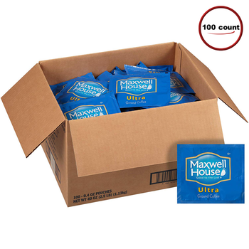 Maxwell House Ultra Coffee Filter Pack 100 C/T, 10043000390594