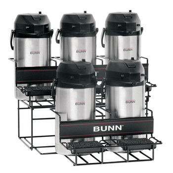 Bunn Universal 5 Coffee Airpot Display Rack, 35728.0004