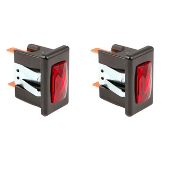 Bunn VPR Lamp Black Bezel with Red Lens 2 C/T, 04226.0002