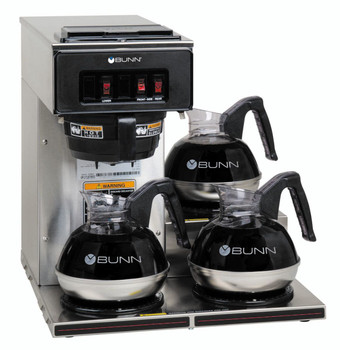 Bunn VP17-3 Low Profile Pour Over Coffee Brewer, 13300.0003