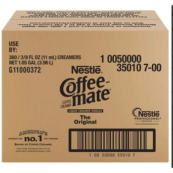 Coffee Mate Original Liquid Coffee Creamer 360 Individual Count