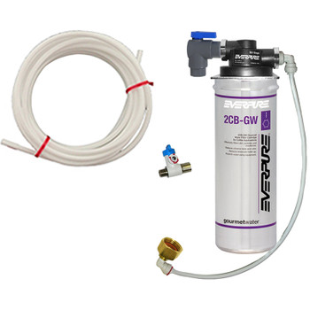 Keurig High Volume Water Filter System + 3/4" Adapter, EV961836, 2CB-GW