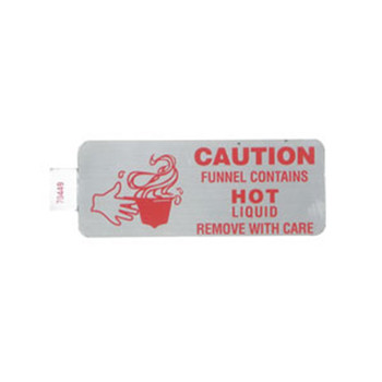 Bloomfield Label Caution Hot Liquid