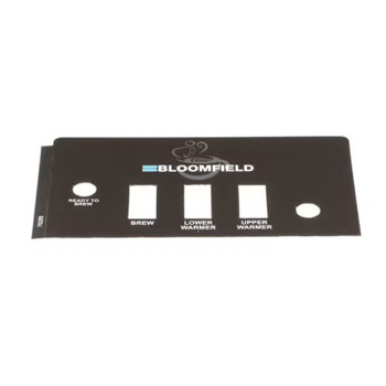 Bloomfield 2M-70289 5 Hole Control Panel Decal Overlay, 8541-160