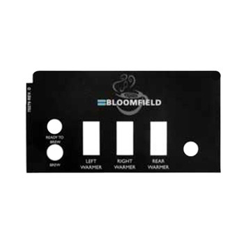 Bloomfield 2M-70279 Coffee Brewer 6-Hole Front Basin Label