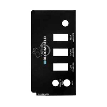 Bloomfield 2M-70279 Coffee Brewer 6-Hole Front Basin Label
