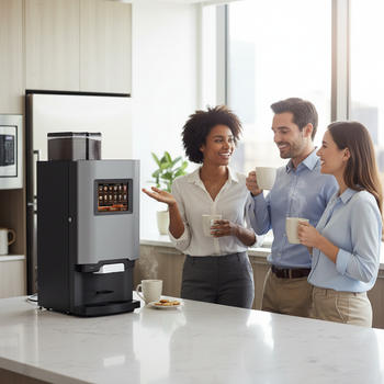 De Jong Duke Virtu Touch Screen Bean To Cup Coffee Maker, Virtu 9236 4G