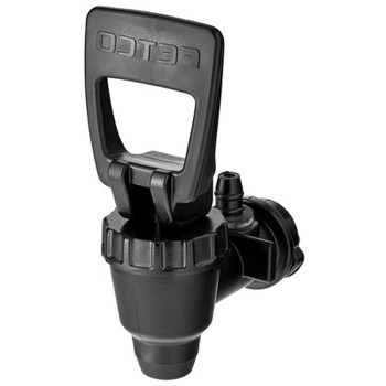 Fetco 1102.00409.00 Black Faucet Assembly