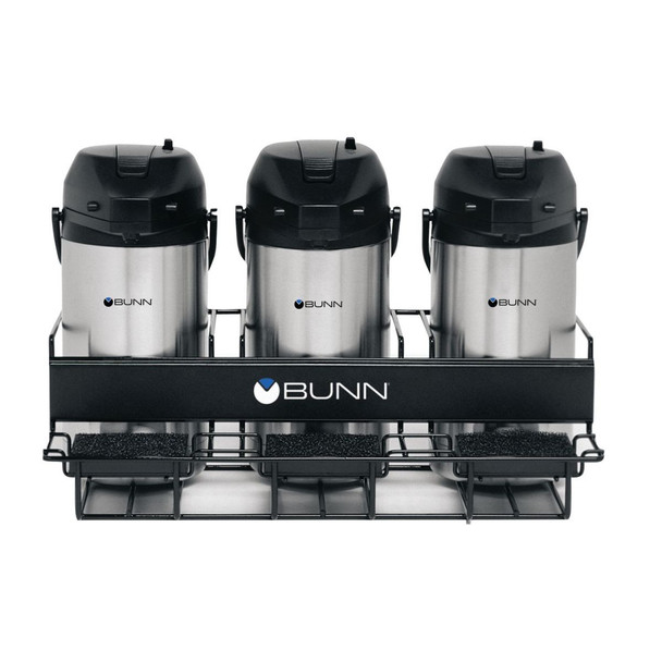 Bunn Universal 3 Coffee Airpot Display Rack, 35728.0002