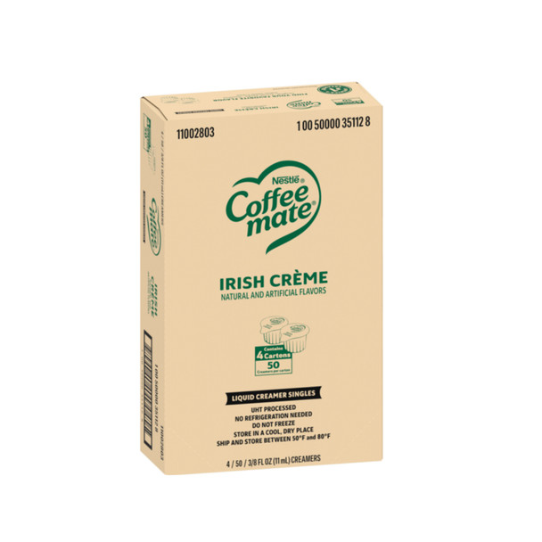 Coffee Mate Irish Creme Creamer 200 C/T, 10050000351128USL