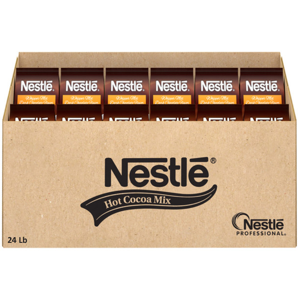 Nestle Dark Hot Cocoa Whipper Mix 24 Lb