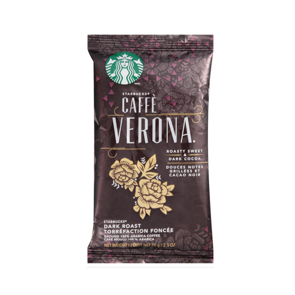 Starbucks Caffe Verona 2.5 oz Coffee 72 C/T