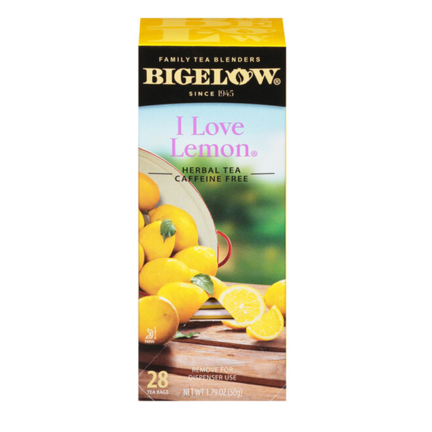 Bigelow I Love Lemon Herbal Tea Bags, 10399