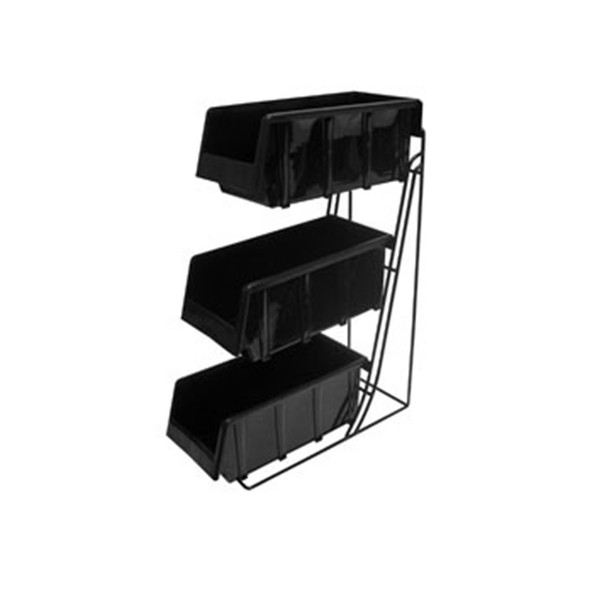 Steel Wire Rack 3-Bin Condiment Organizer, WCR3