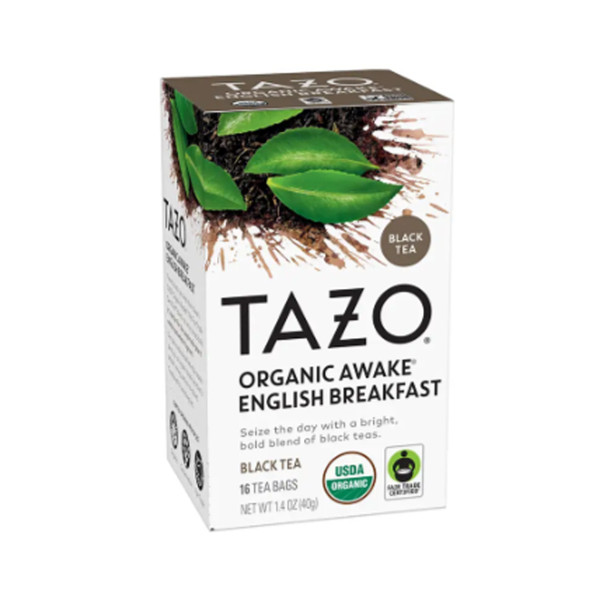 Tazo Organic Awake English Breakfast Black Tea, 000000000068782248