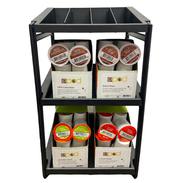 6 Selection K-Cup Coffee Pod Display Rack, KP6