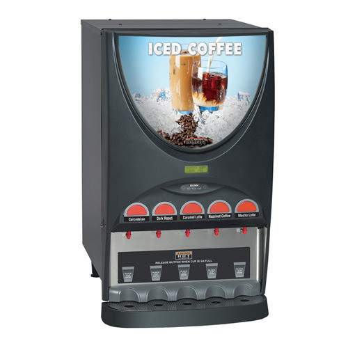 bunbun Bunn 43800.0102 iMIX-14 Hot Beverage Dispenser with 6 Hoppers and