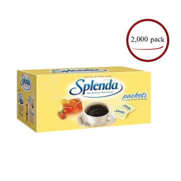 Splenda Sweetener 2000 Packets