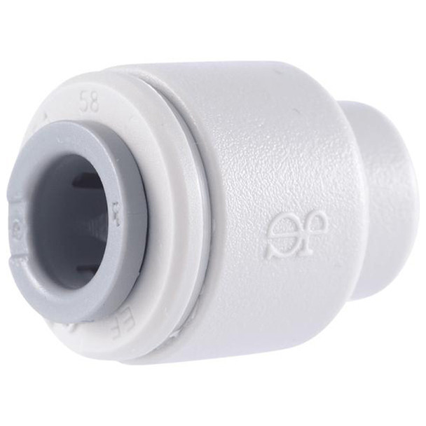 John Guest Push-Fit Inline End Cap Connector 1/4", PI4608S