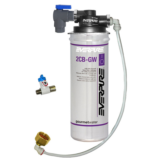 Keurig High Volume Water Filter System + 3/4" Adapter, EV961836, 2CB-GW