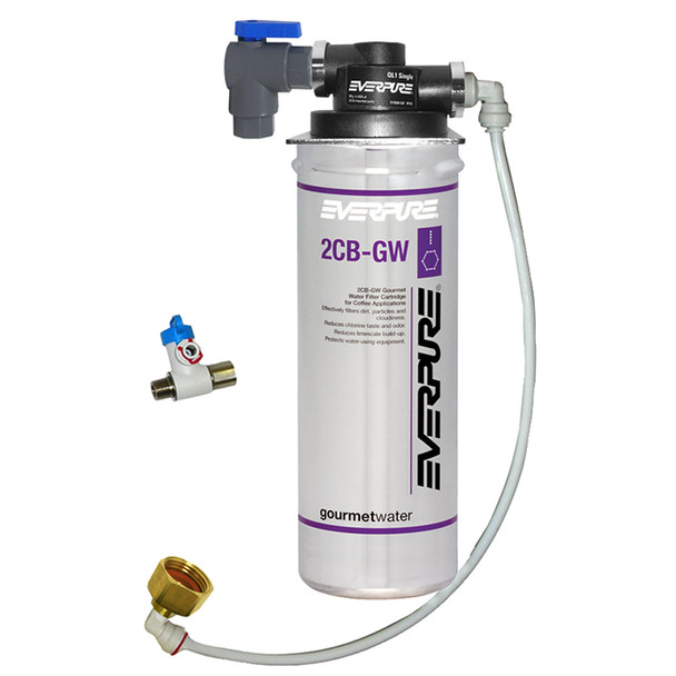 Everpure High Volume Water Filter System + 3/4" Adapter