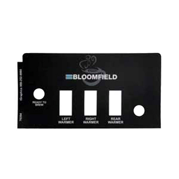 Bloomfield 2M-70264 5-Hole Front Basin Label, 8571-20B