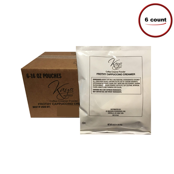 Kayo Frothy Cappuccino Topping Mix 6 C/T, 7046110144