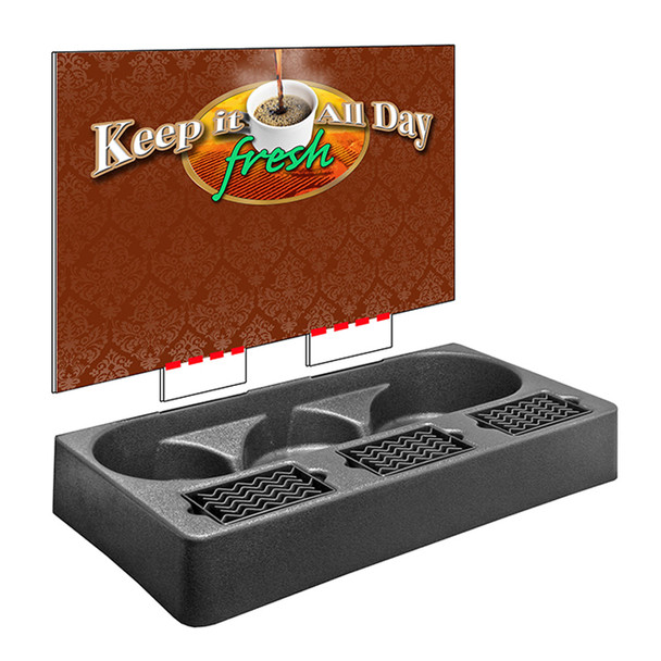 Holiday House PAPR3 Triple Coffee Airpot Display Rack