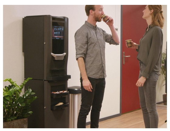 De Jong Duke Zia Touch Screen Bean To Cup Coffee Maker Base Option