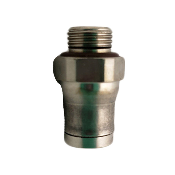 De Jong Duke 4MPF034 Push-In Fitting 1/8 Tube x 6 MM SL, DJ4MPF034